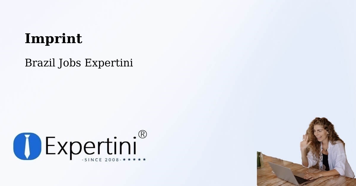 Imprint – Redenção Da Serra - Brazil Jobs Expertini