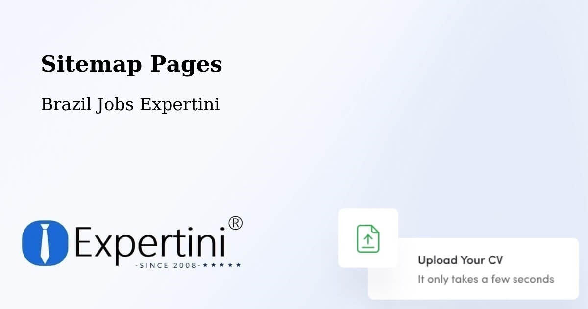Sitemap Pages - Redenção Da Serra - Brazil Jobs Expertini